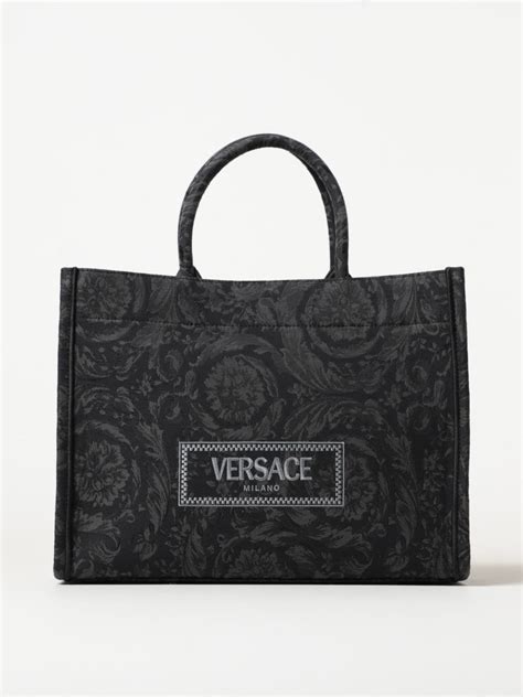 borsa grande versace|versace athena handbag.